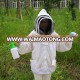 Wangshi Three Layer Air Through Vented Mesh Beekeeping Jacket defend Bee sting Beekeeper Jacket bee protection clothing