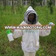 Wangshi Three Layer Air Through ventilated Mesh Beekeeping Jacket Factory supply  bee clothing