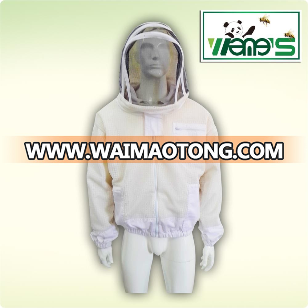 2018 Wangshi Three Layer  ultra breeze Air Through ventilated cotton  Bee jacket beekeeping protection suit